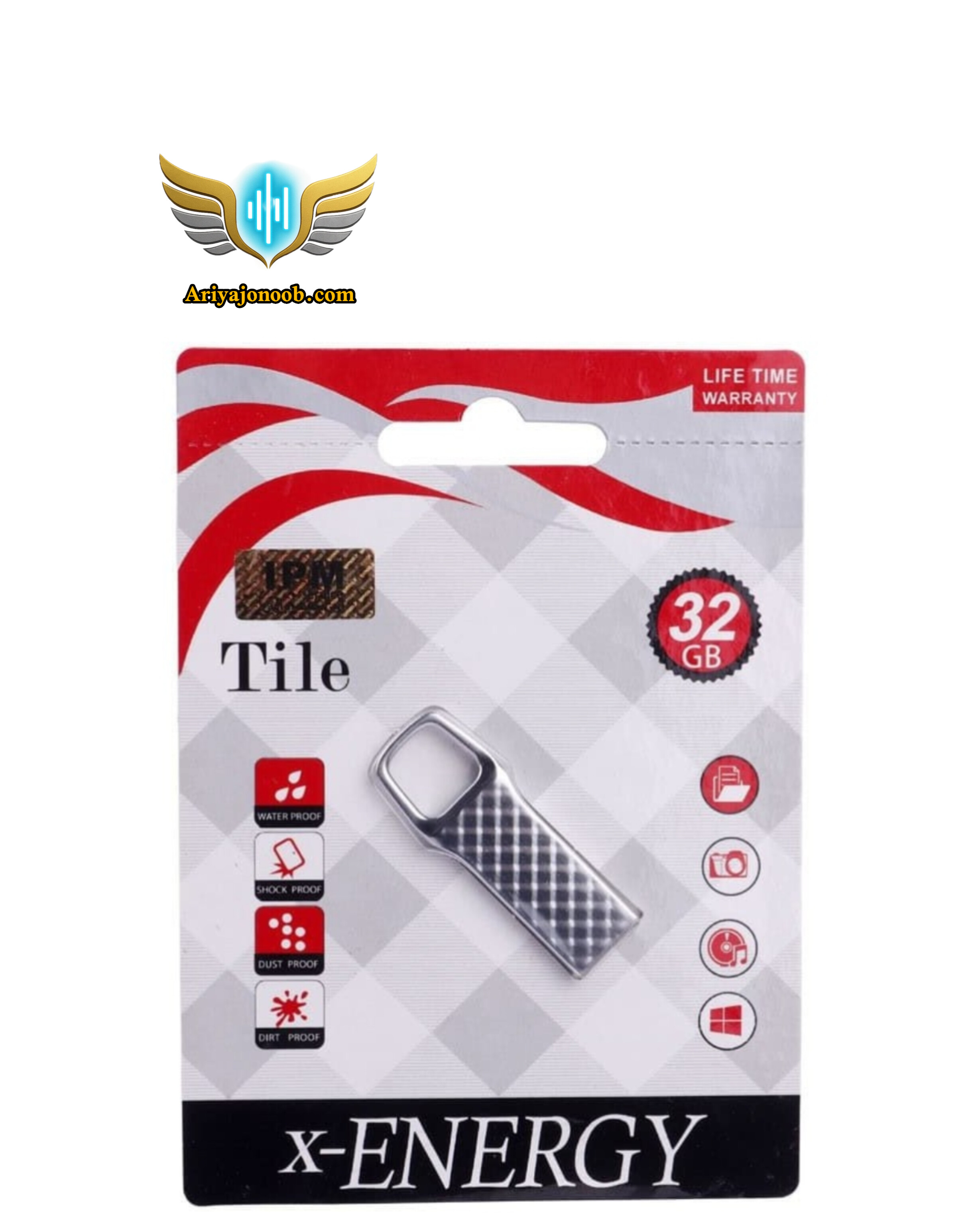 فلش مموری ایکس انرژی مدل TILE ظرفیت 32 گیگابایت USB 2.0