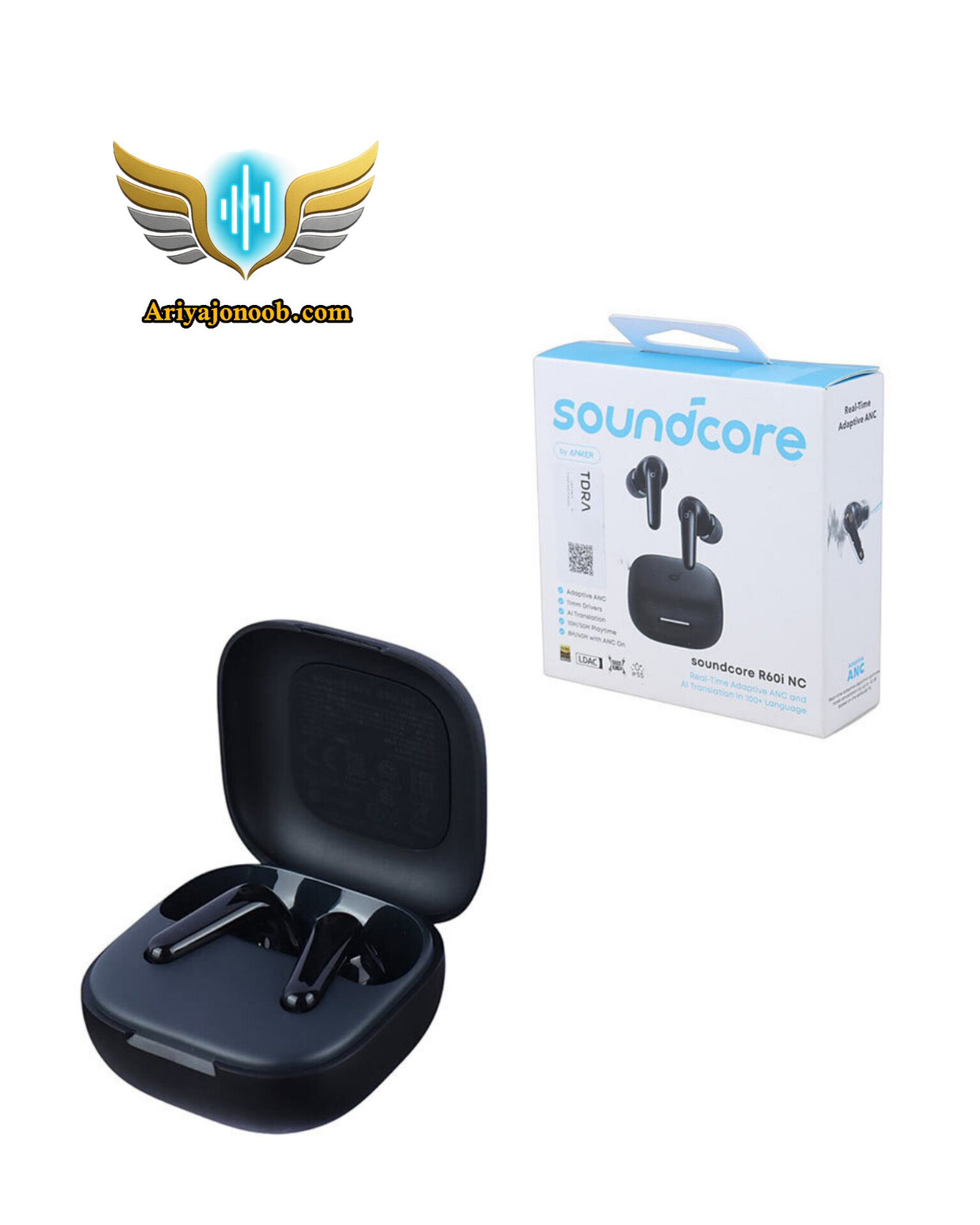 ایرپاد بی سیم انکر مدل Soundcore R60i NC