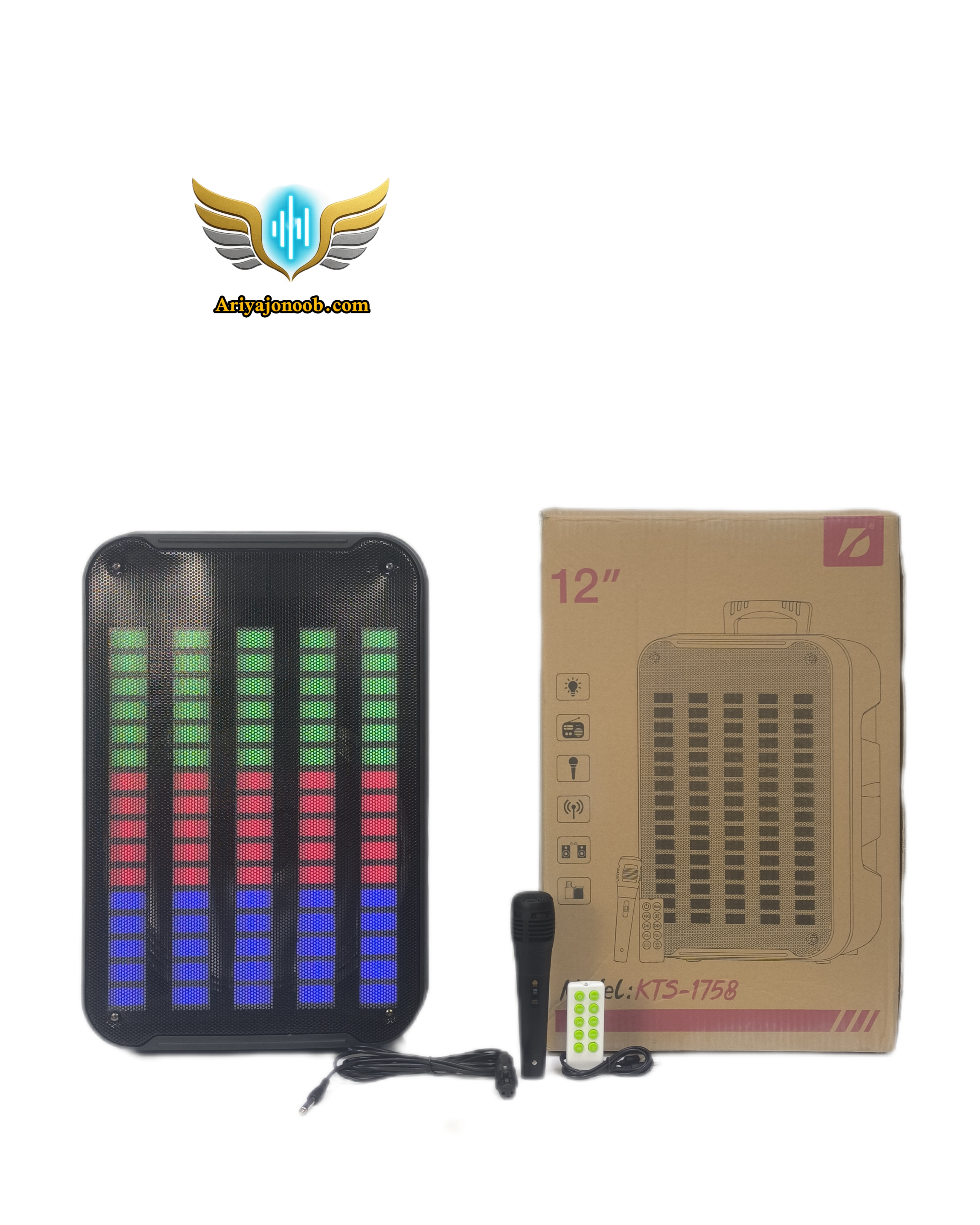 اسپیکر بلوتوثی قابل حمل KTS-1758