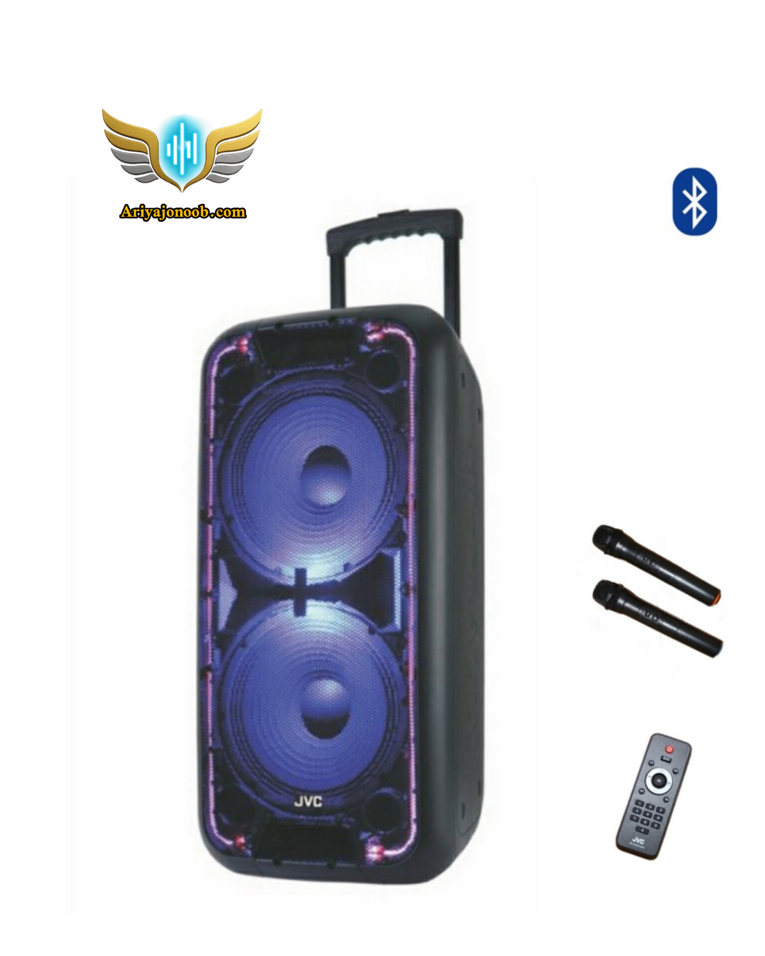 اسپیکر بلوتوثی جی وی سی مدل XS-N518PB قابل حمل