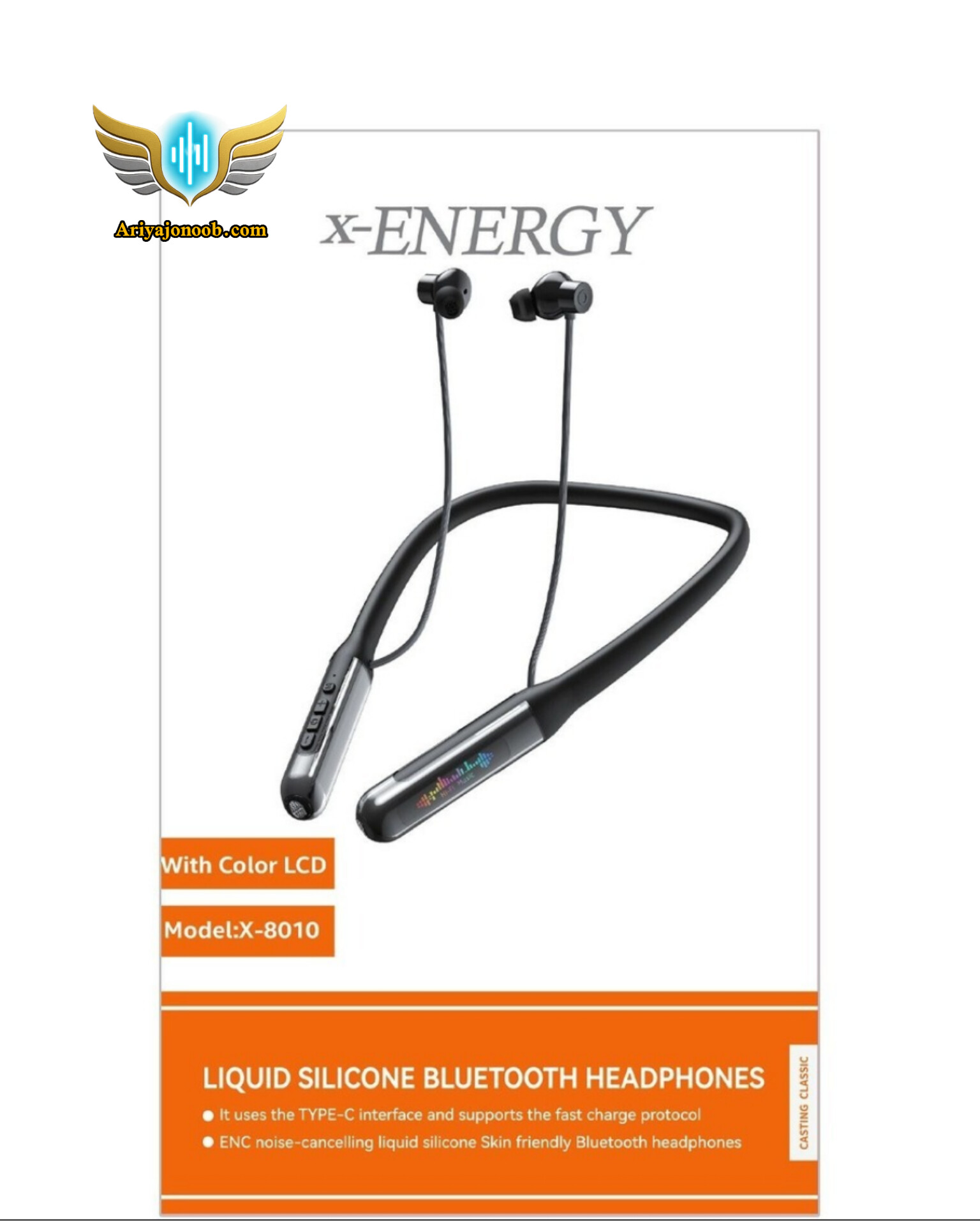 هندزفری بلوتوثی گردنی ایکس انرژی مدل X-ENERGY X-8010