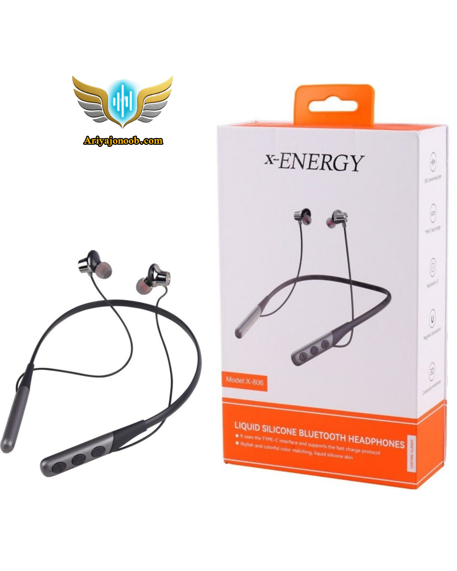 هندزفری گردنی ایکس انرژی مدل X-806