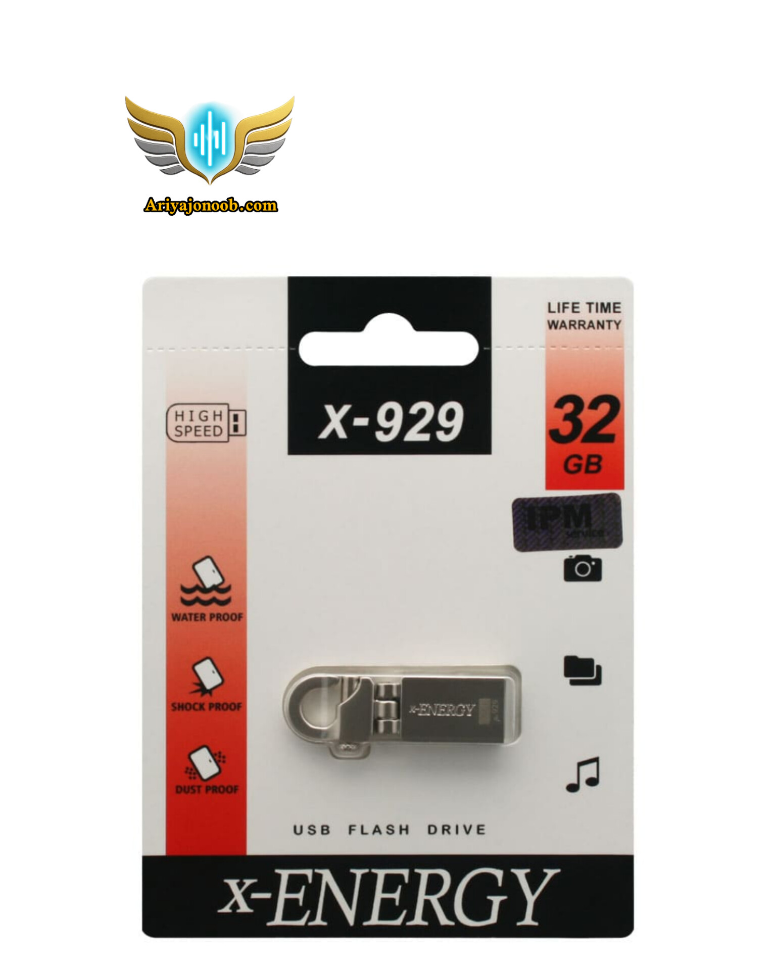 فلش مموری ایکس انرژی مدل X-929 ظرفیت 32 گیگابایت USB 2