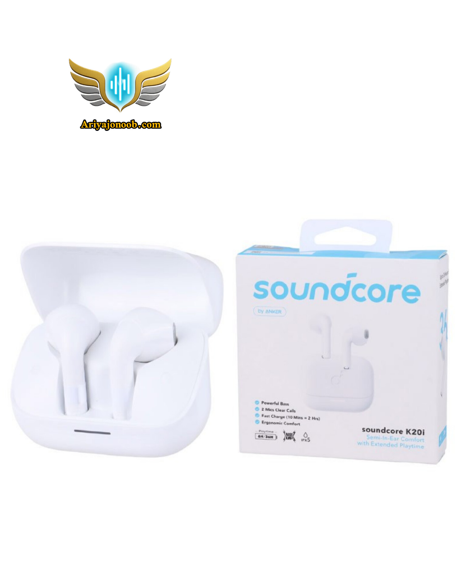 هدفون بی سیم انکر مدل Soundcore K20i  اصل